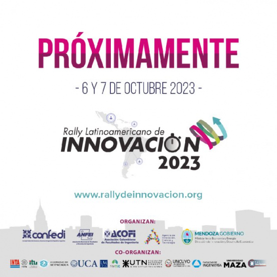 MENDOZA SERÁ SEDE DEL RALLY LATINOAMERICANO DE INNOVACIÓN 2023