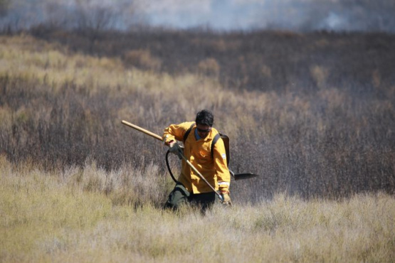 Defensa Civil advierte sobre el peligro de incendios forestales ante la ola de calor
